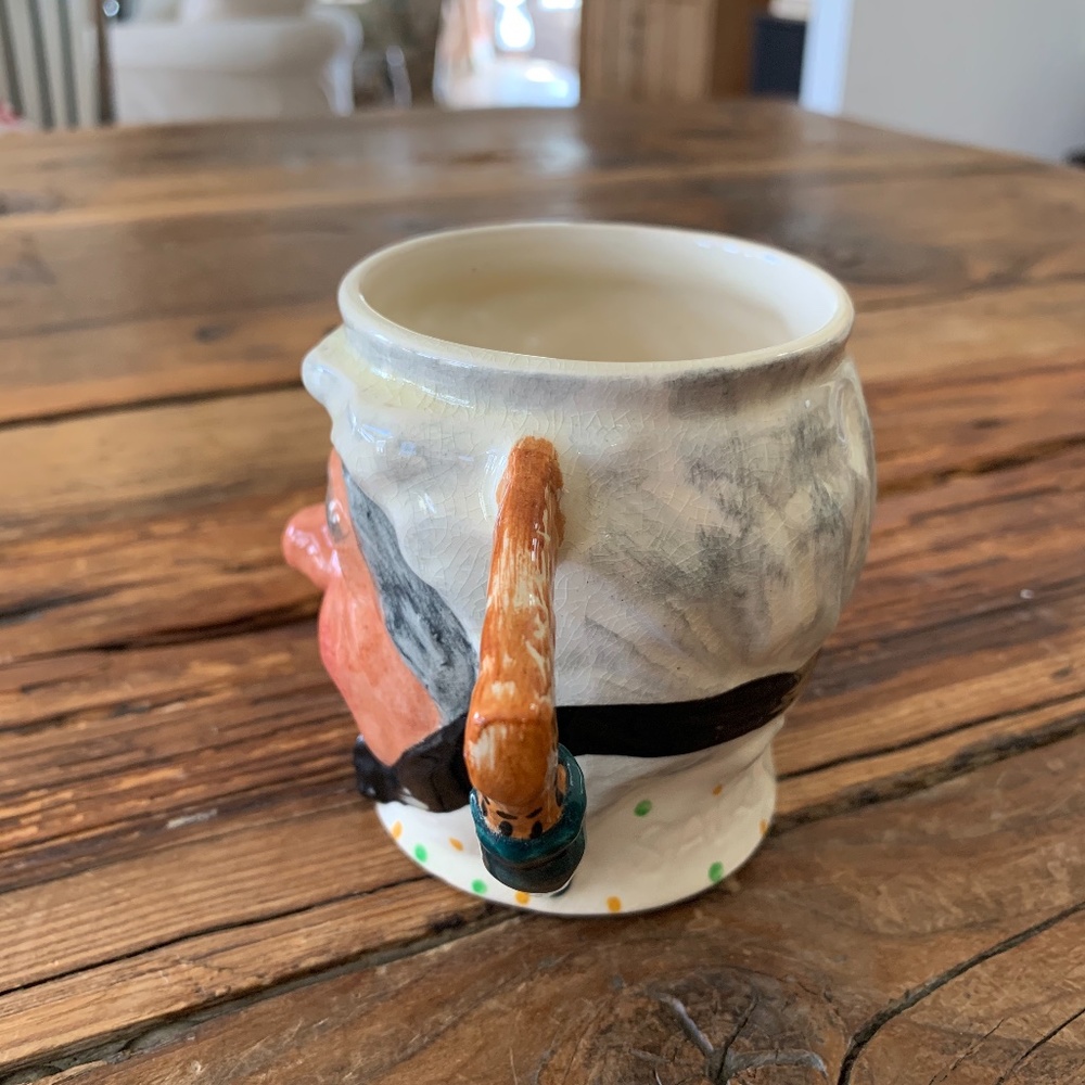 ANTIQUE SAIREY GAMP HANDPAINTED ENGLISH TOBY MUG - Picture 5 of 8
